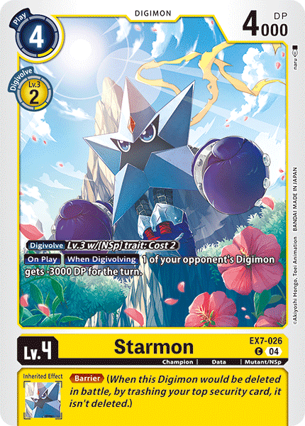 Starmon EX07-026 – Princey's