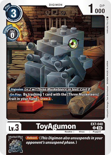 ToyAgumon EX07-040