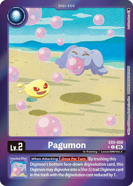 Pagumon EX9-006 (Limited Common)