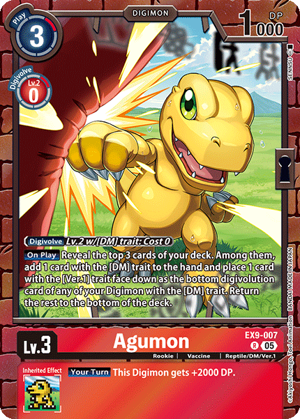 Agumon EX9-007