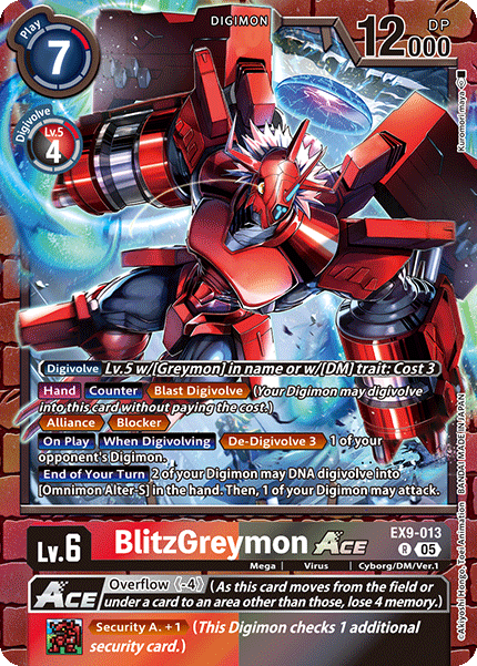 BlitzGreymon ACE EX9-013