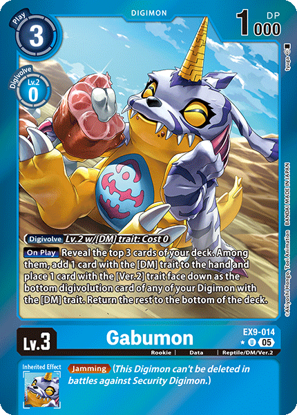 Gabumon EX9-014 (Limited Uncommon)