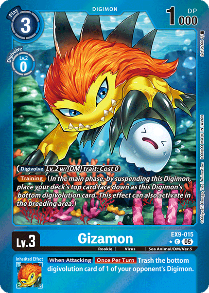 Gizamon EX9-015 (Limited Common)