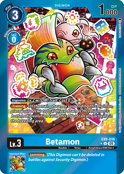 Betamon EX9-016 (Limited Uncommon)