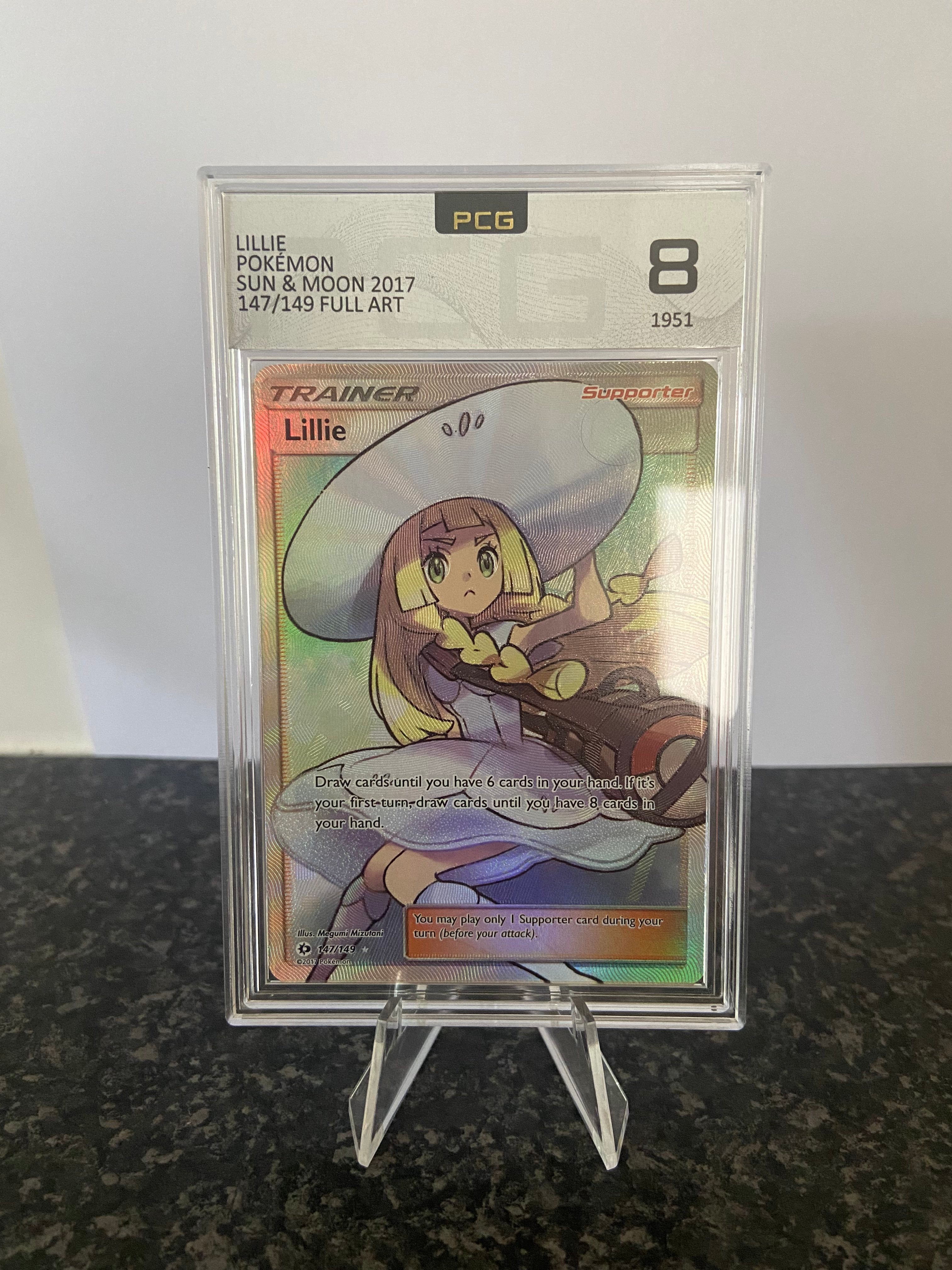 lillie pokemon card 147 149 Pokemon TCG Lillie Sun & Moon 147/149