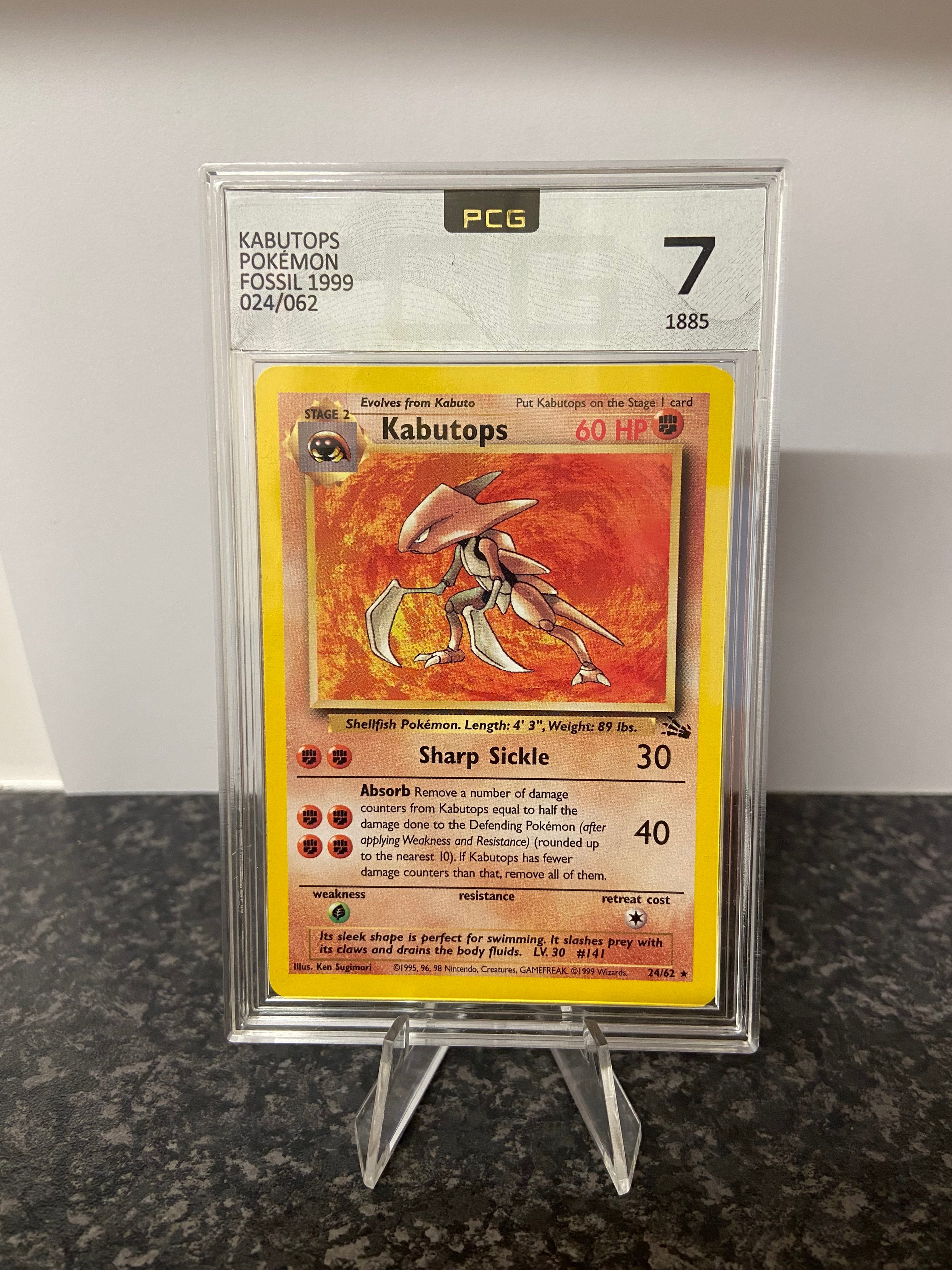 Pokemon TCG Kabutops Fossil 24/62