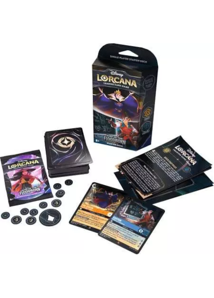 Lorcana Trading Card Game - Starter Deck Amber & Sapphire - Set 2