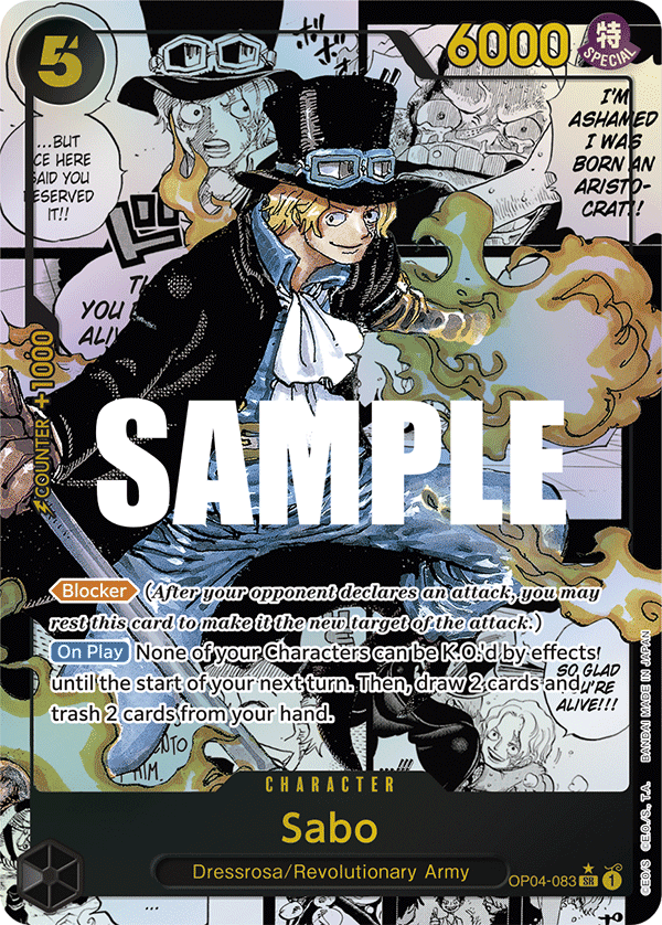Sabo OP04-083 (Alternate Art 2)
