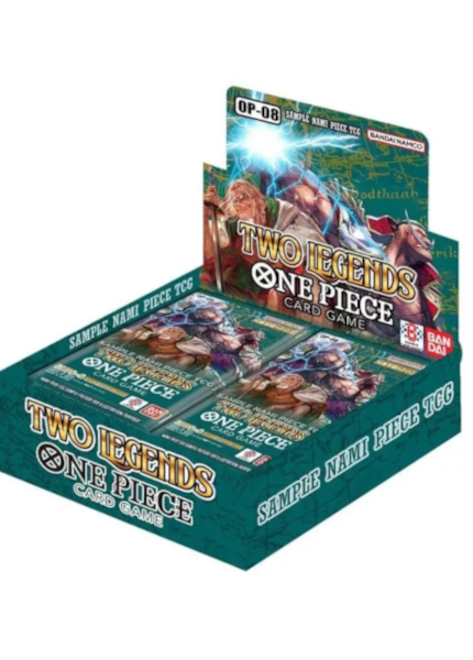 One Piece Card Game: Booster Box - Two Legends (OP-08) Princey's One Piece Card Game: Booster Box - Two Legends (OP-08) Princey's