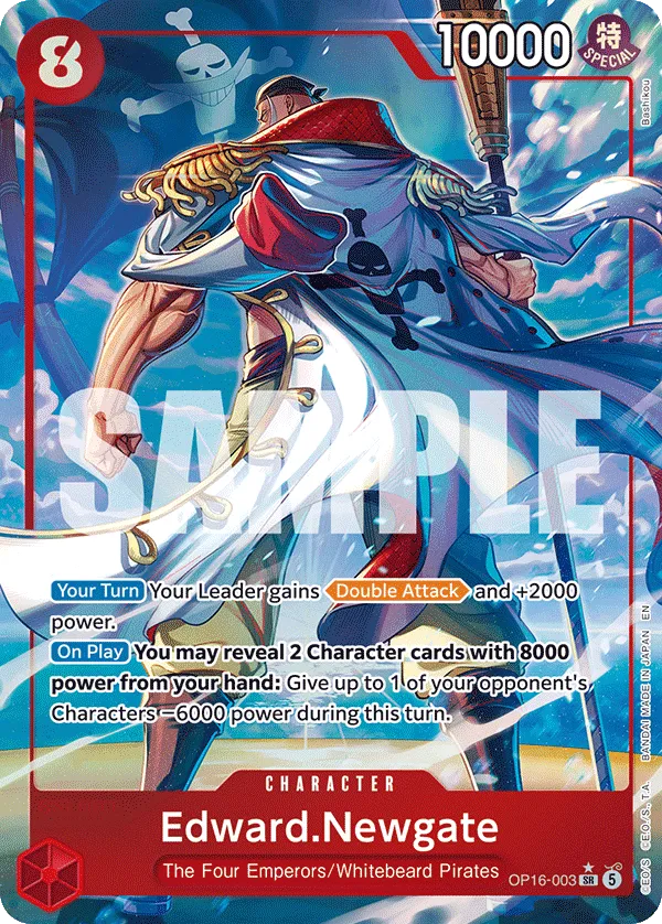 Edward.Newgate OP16-003 (Alternate Art)