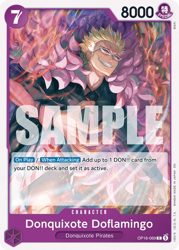 Donquixote Doflamingo OP16-069