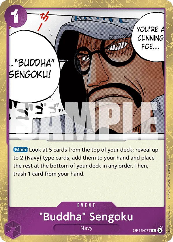 *Buddha* Sengoku OP16-077