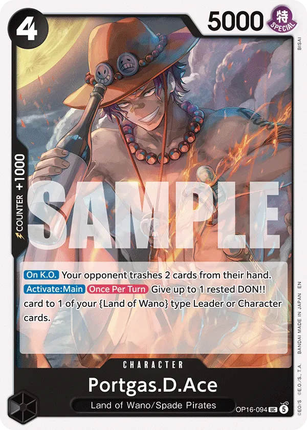 Portgas.D.Ace OP16-094