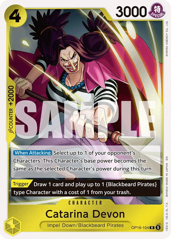 Catarina Devon OP16-104