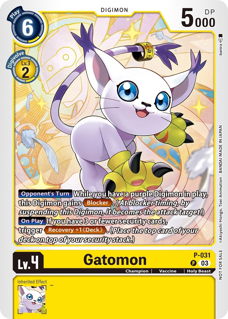 Gatomon P-031 (Alternate Art)
