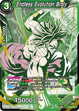 Endless Evolution Broly P-033 (Promo)03