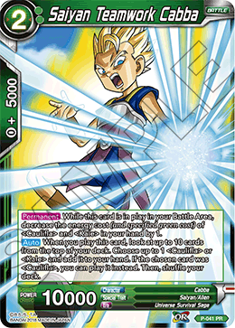 Saiyan Teamwork Cabba P-041