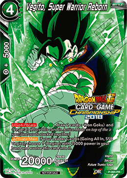 Vegito, Super Warrior Reborn P-065
