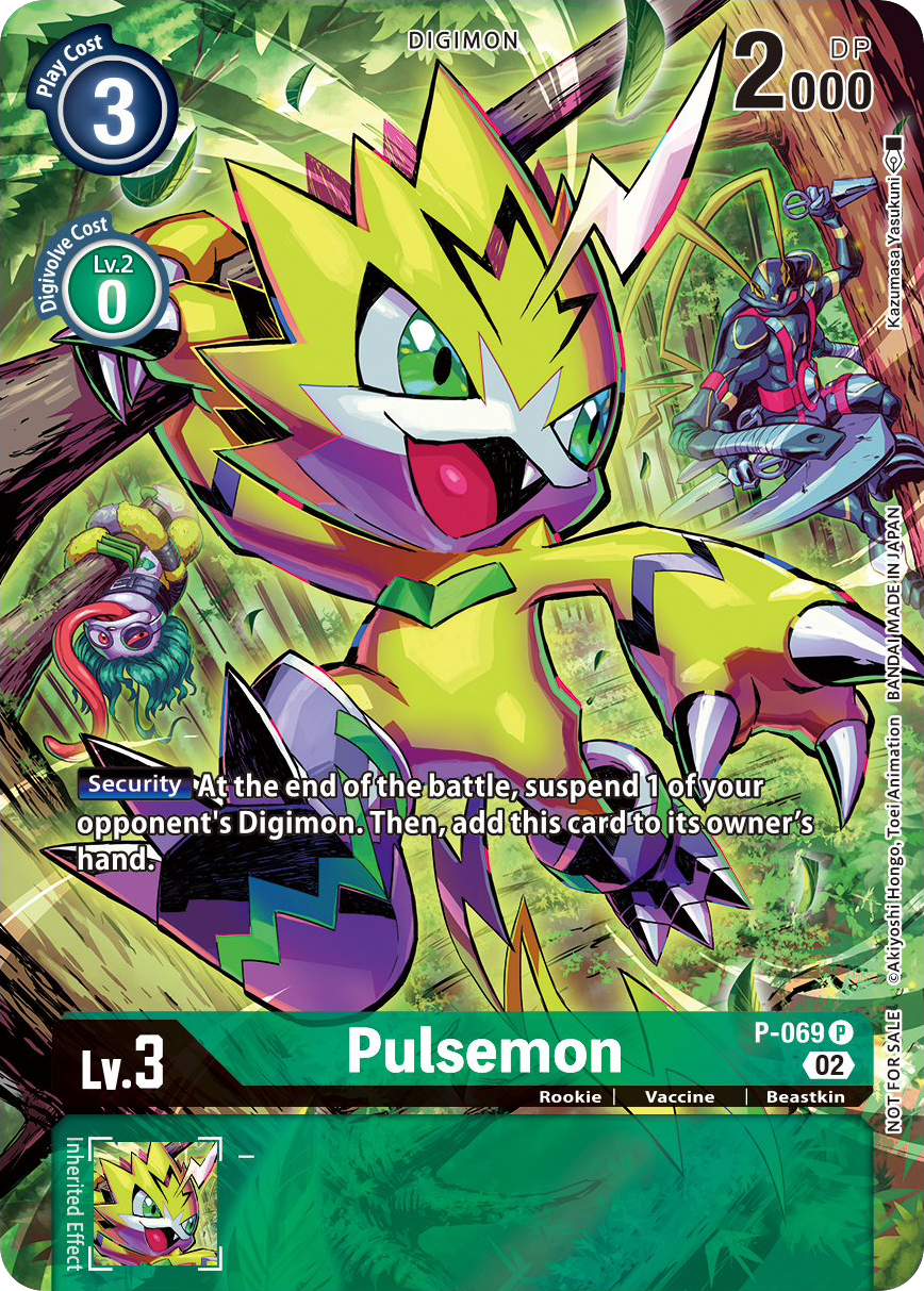 Pulsemon P-069 (Alternate Art)