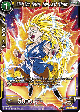 SS3 Son Goku, the Last Straw SD10-02