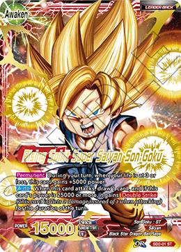 Son Goku // Rising Spirit Super Saiyan Son Goku SD2-01