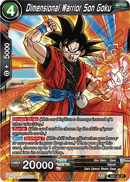 Dimensional Warrior Son Goku SD7-02