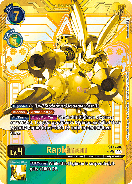 Rapidmon ST15-06 (Alternate Art)