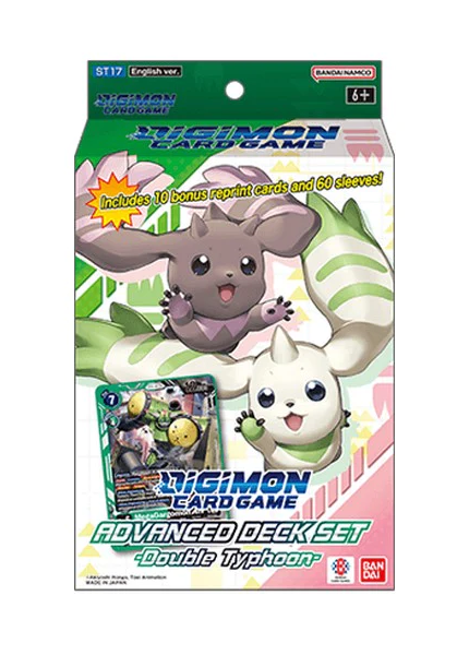 Digimon Card Game: Advanced Deck Set - Double Typhoon ST17