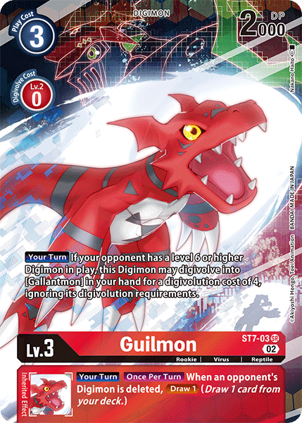 Guilmon ST7-03 (Alternate Art)
