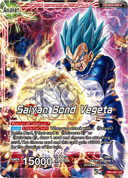 Vegeta // Saiyan Bond Vegeta TB1-001