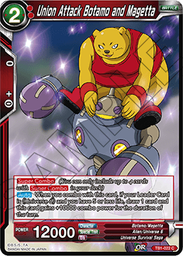 Union Attack Botamo and Magetta TB1-022