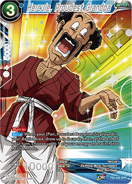 Hercule, Proudest Grandpa TB2-029 (Special Rare)