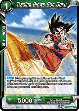 Trading Blows Son Goten TB2-036