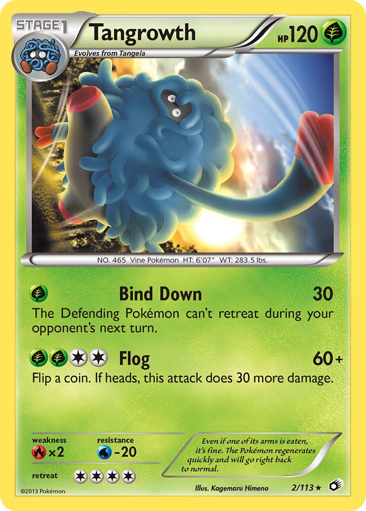 Tangrowth | Legendary Treasures 002/113