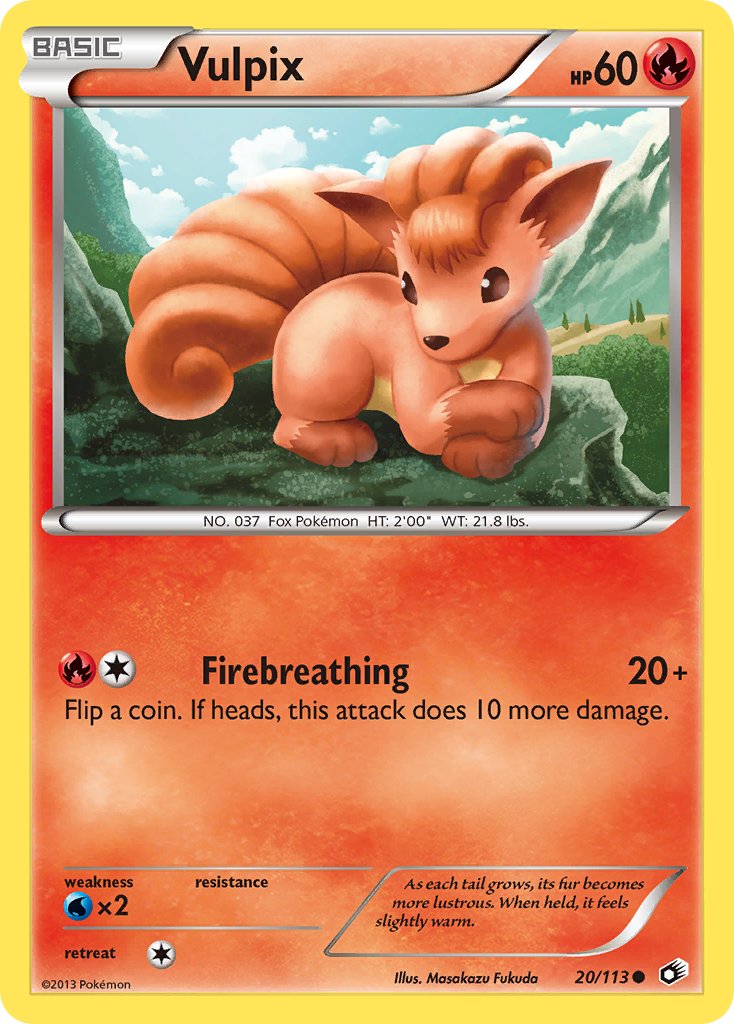 Vulpix | Legendary Treasures 020/113