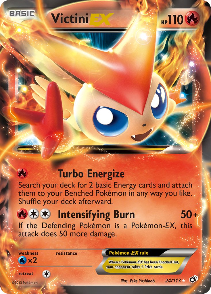 Victini EX | Legendary Treasures 024/113