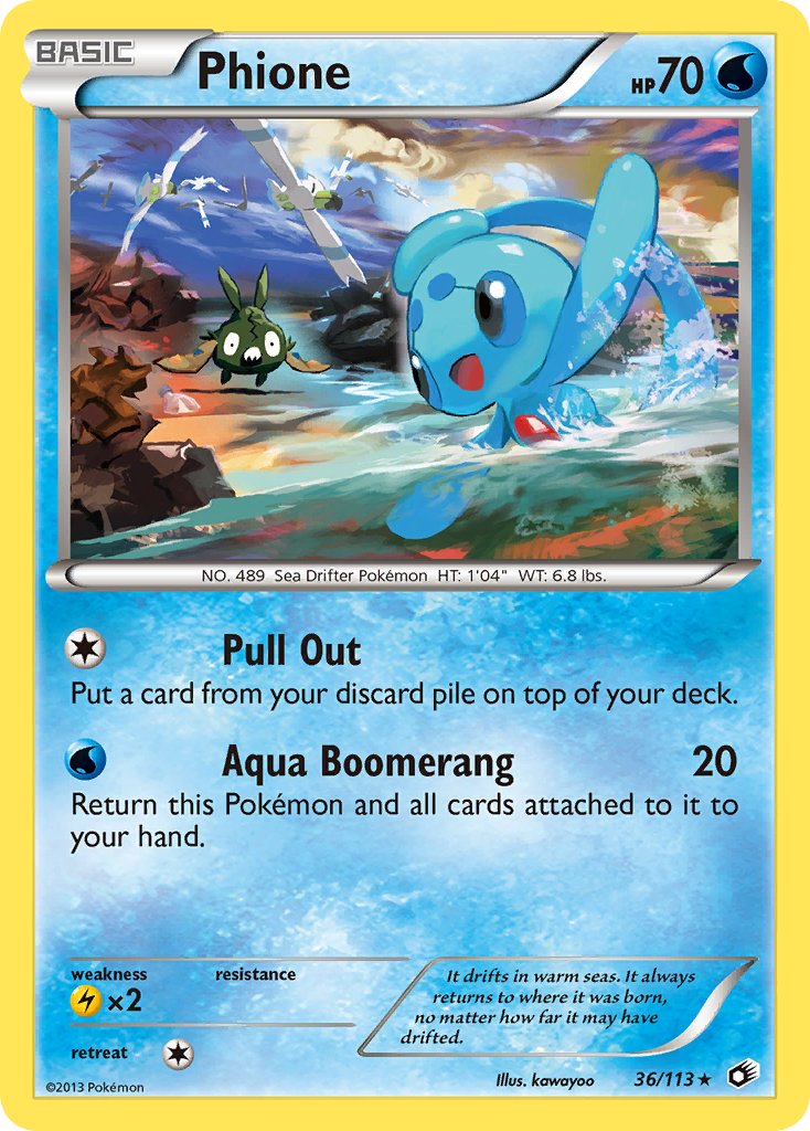 Phione | Legendary Treasures 036/113