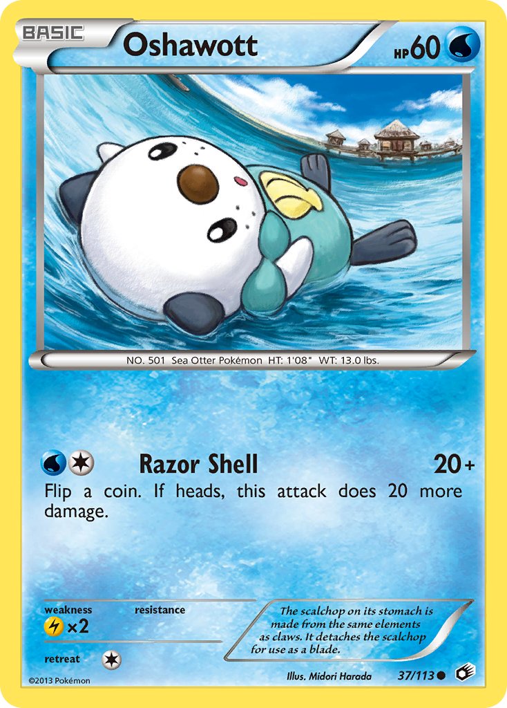 Oshawott | Legendary Treasures 037/113