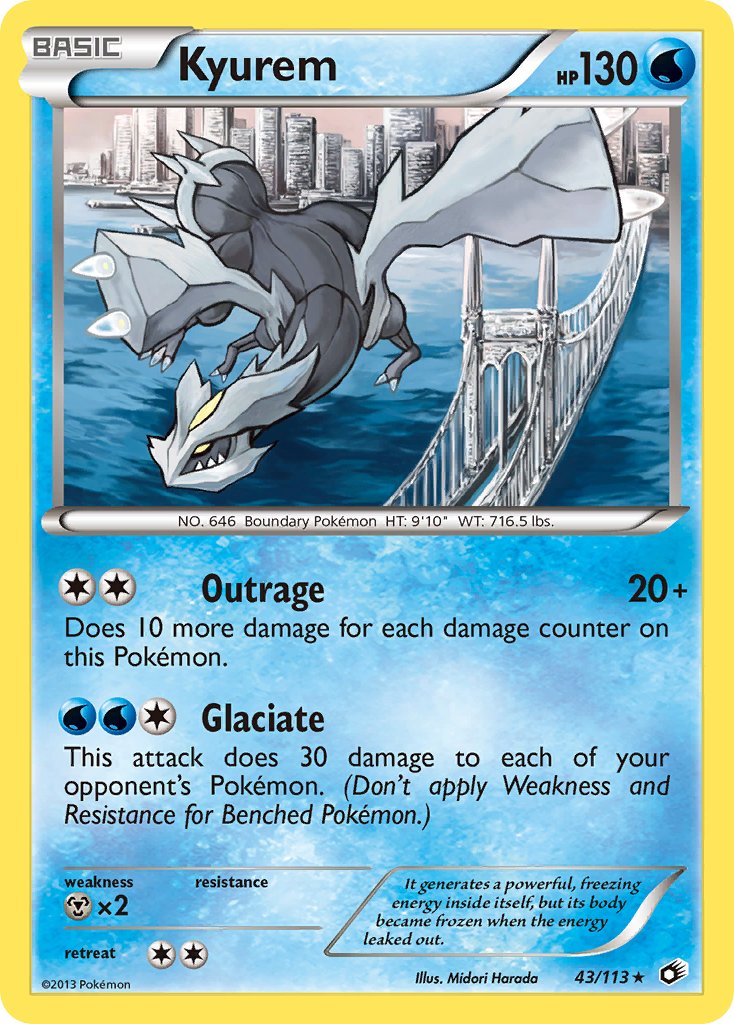 Kyurem | Legendary Treasures 043/113