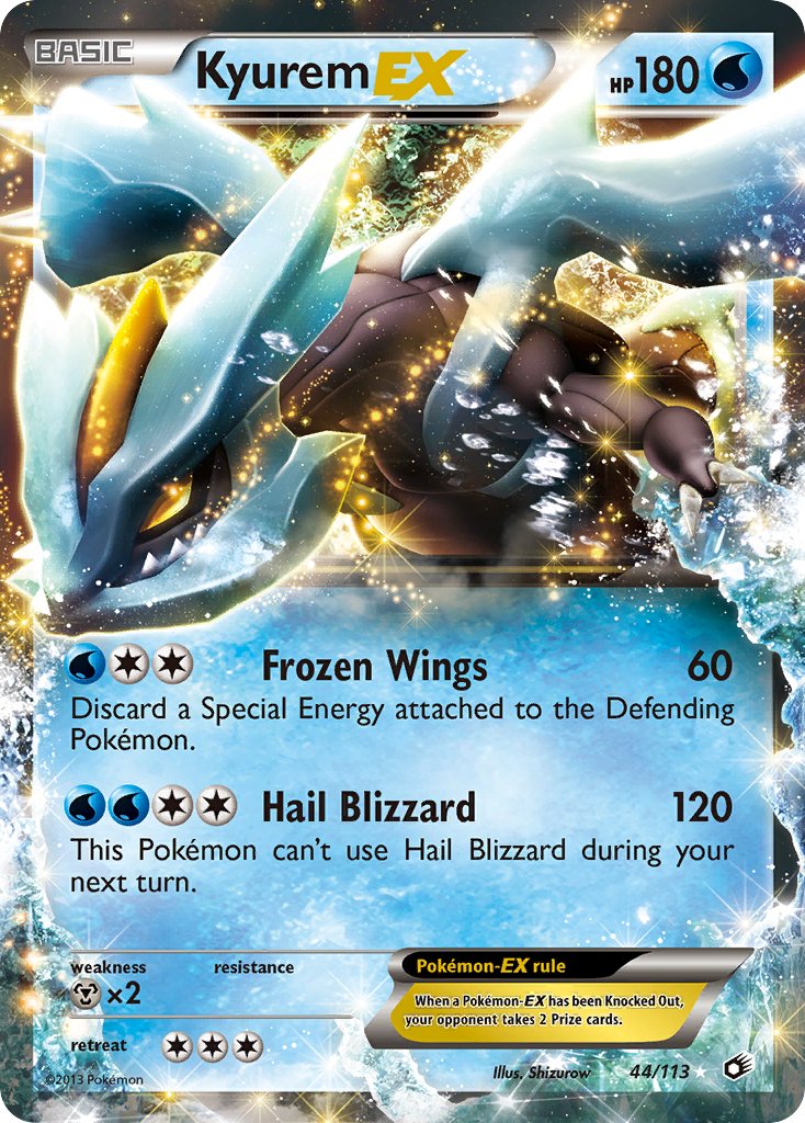 Kyurem EX | Legendary Treasures 044/113