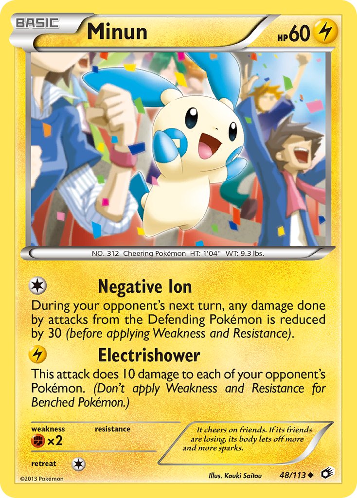 Minun | Legendary Treasures 048/113