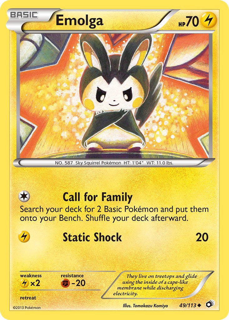 Emolga | Legendary Treasures 049/113