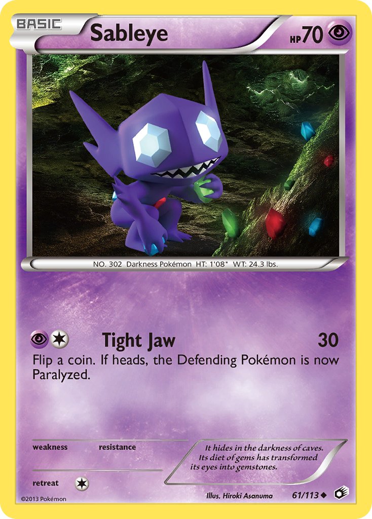 Sableye | Legendary Treasures 061/113