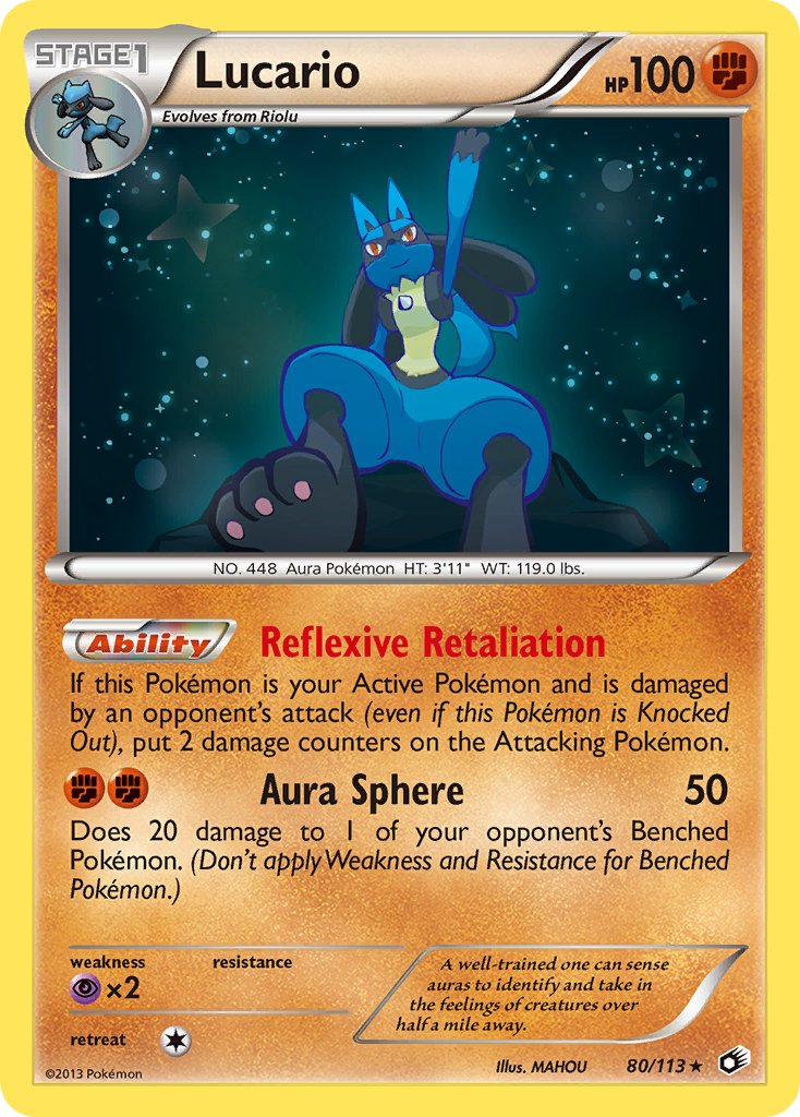 Lucario | Legendary Treasures 080/113