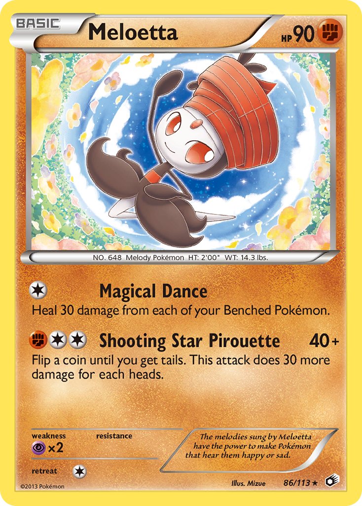 Meloetta | Legendary Treasures 086/113