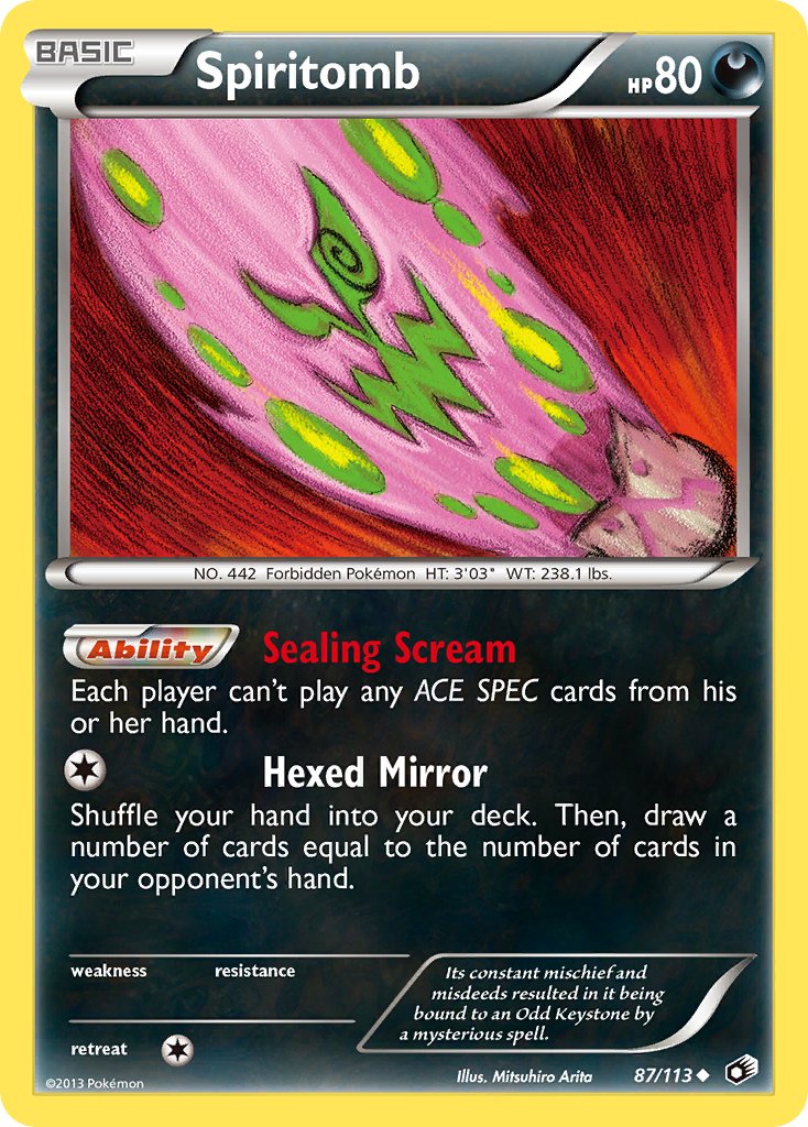 Spiritomb | Legendary Treasures 087/113