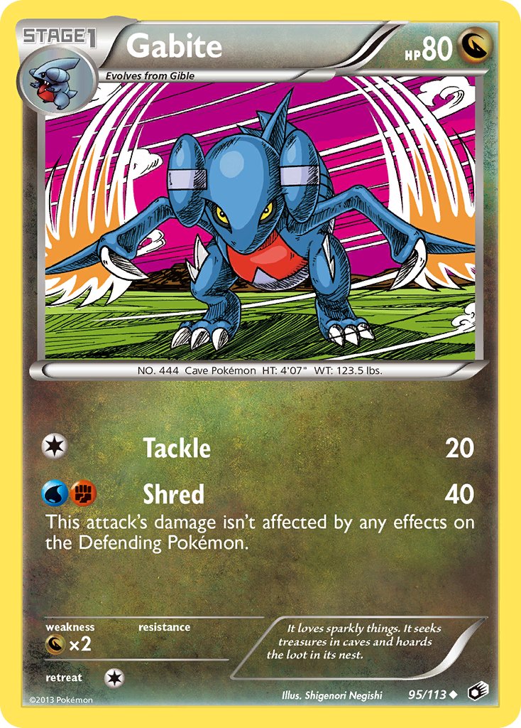 Gabite | Legendary Treasures 095/113