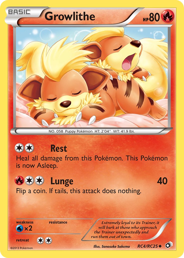 Growlithe | Legendary Treasures RC4/RC25