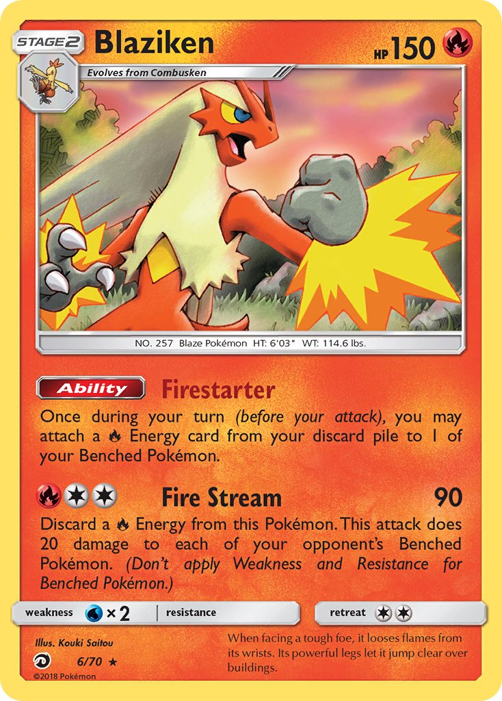Blaziken | Dragon Majesty 6/70