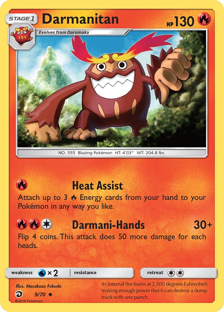 Darmanitan | Dragon Majesty 9/70